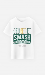 T-Shirt Enfant Jeu Set et Smash