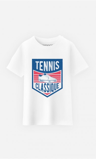 T-Shirt Enfant Tennis Classique