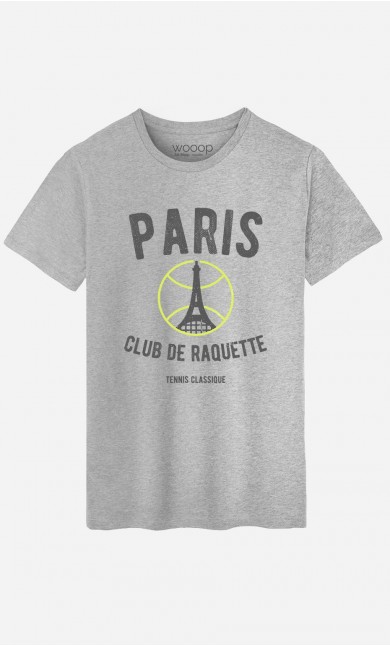 T-Shirt Homme Paris Club de Raquette
