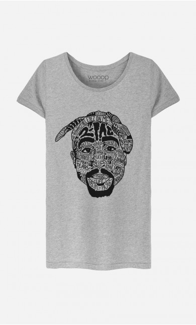 T-Shirt Femme Tupac Shakur