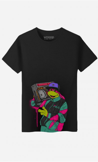 T-Shirt Homme Vintage Turtle