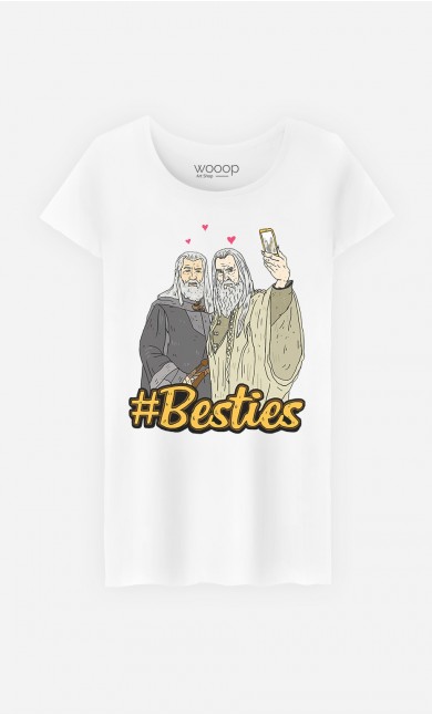 T-Shirt Femme Gandalf & Dumbledore