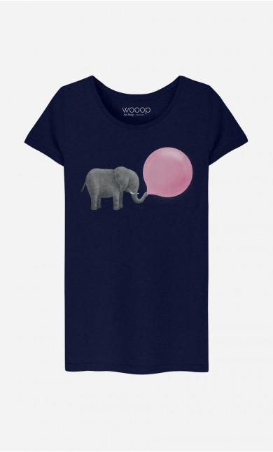 T-Shirt Femme Jumbo Bubble Gum