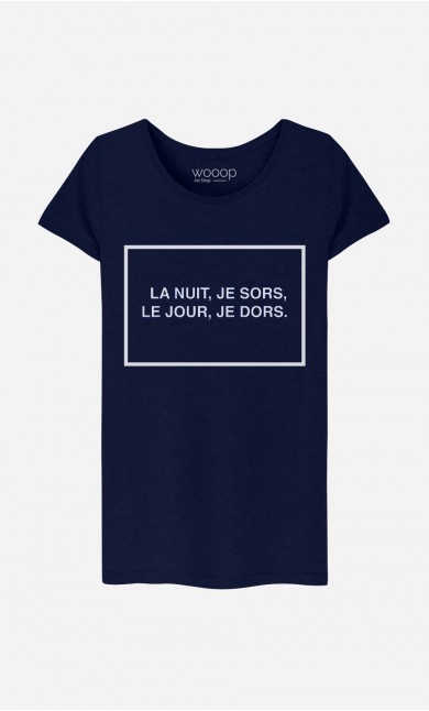 T-Shirt Femme La Nuit Le Jour