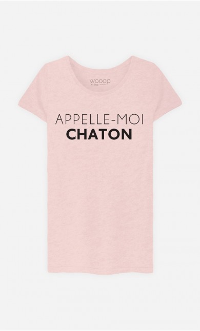 T-Shirt Femme Appelle-Moi Chaton