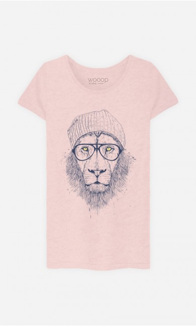 T-Shirt Femme Cool Lion