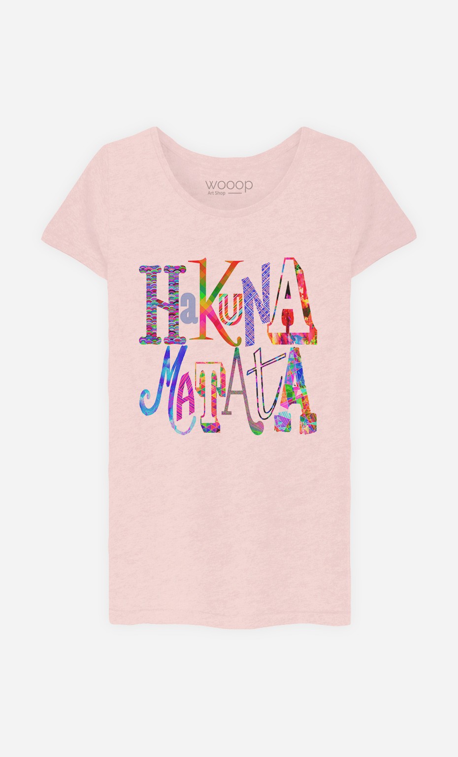 T-Shirt Femme Hakuna Matata Color