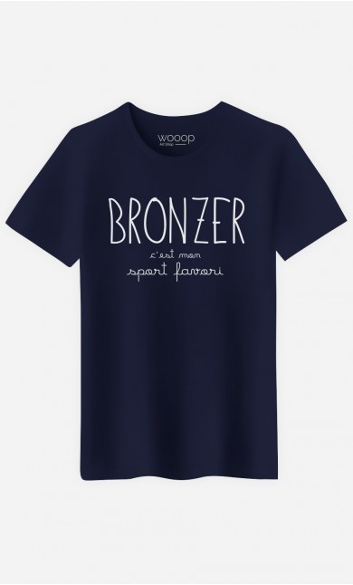 T-Shirt Homme Bronzer