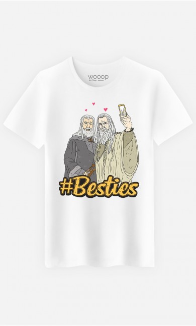 T-Shirt Homme Gandalf & Dumbledore