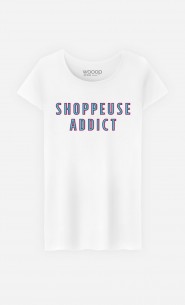 T-Shirt Femme Shoppeuse Addict