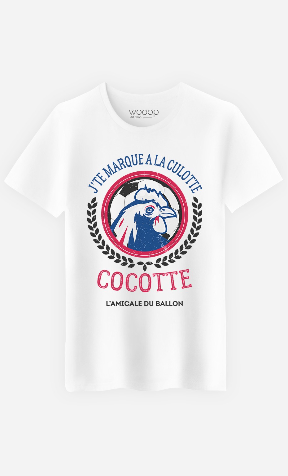 T-Shirt Homme J'te Marque à la Culotte Cocotte