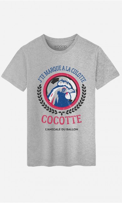 T-Shirt Homme J’te Marque à la Culotte Cocotte