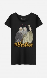 T-Shirt Femme Gandalf & Dumbledore
