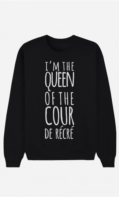 Sweat Femme Queen of the Cour