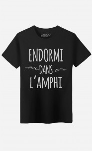 T-Shirt Homme Endormi Dans l'Amphi