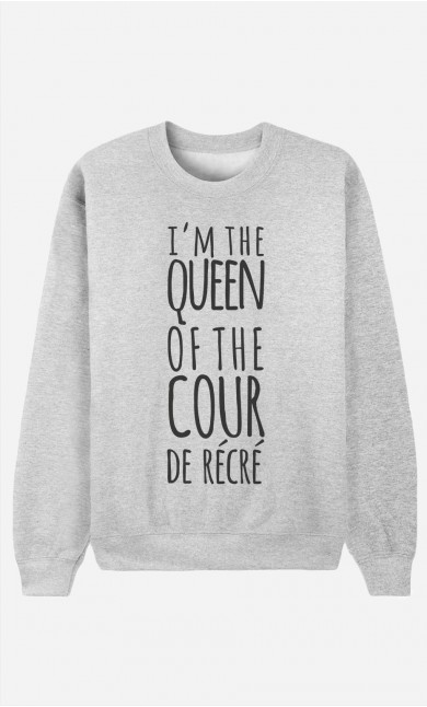 Sweat Femme Queen of the Cour