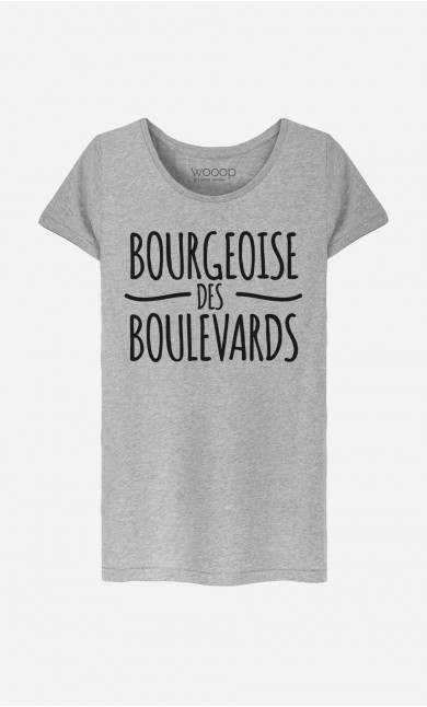 T-Shirt Femme Bourgeoise des Boulevards