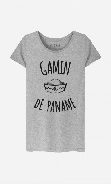 T-Shirt Femme Gamin de Paname
