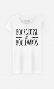 T-Shirt Femme Bourgeoise des Boulevards