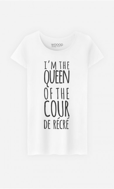 T-Shirt Femme Queen of the Cour
