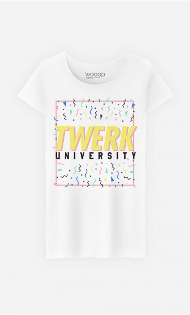 T-Shirt Femme Twerk University