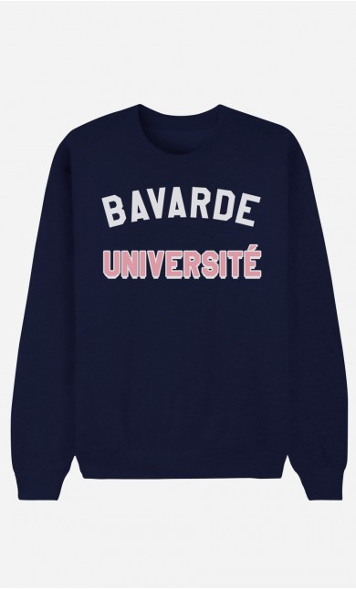 Sweat Femme Bavarde Université