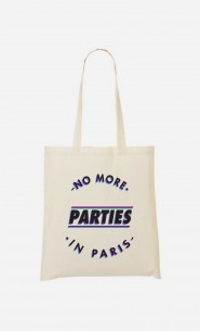 Tote Bag No More Parties in Paris 