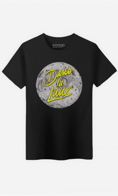 T-Shirt Homme Dans la Lune