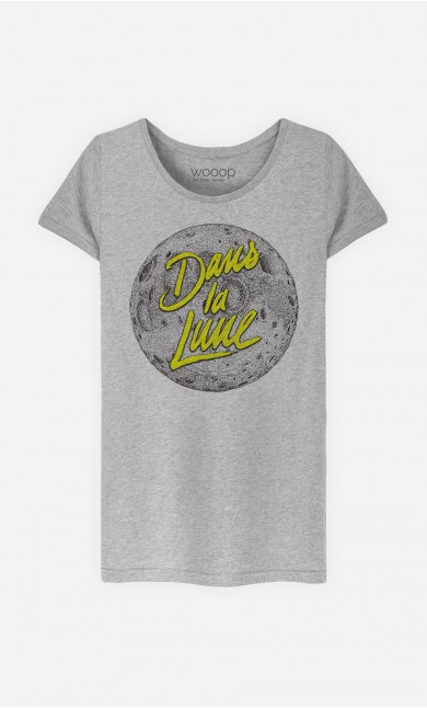 T-Shirt Femme Dans la Lune
