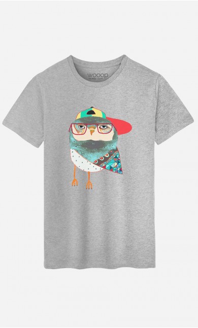 T-Shirt Homme Hip Owl