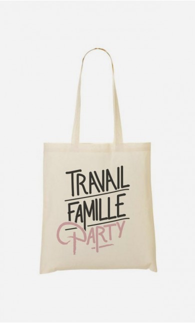 Tote Bag Travail Famille Party