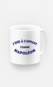 Mug J'suis à l'Appart comme Napoléon