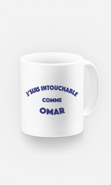 Mug J'suis Intouchable comme Omar