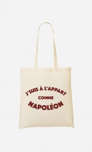 Tote Bag J'suis à l'Appart comme Napoléon