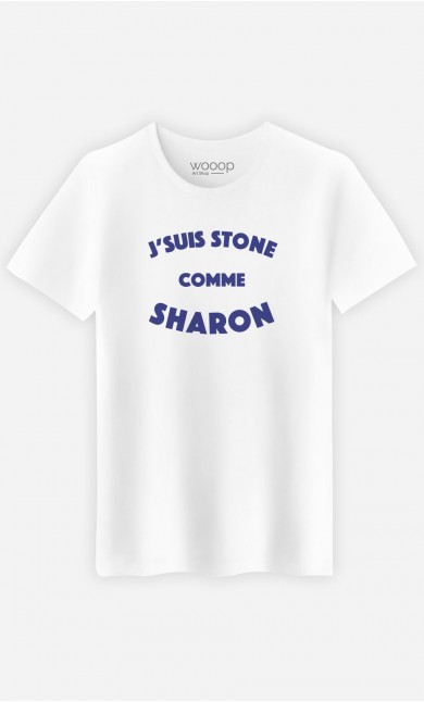 T-Shirt Homme J'suis Stone comme Sharon