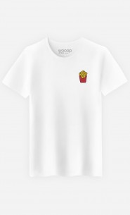 T-Shirt Homme French Fries - brodé