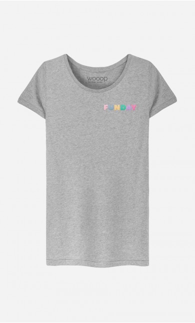 T-Shirt Femme Funday - brodé