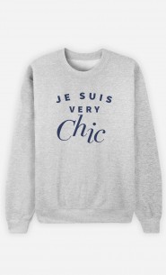 Sweat Femme Je suis Very Chic