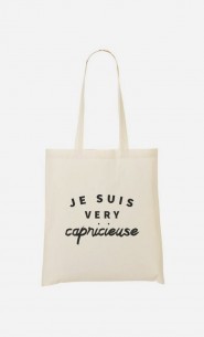 Tote Bag Je suis Very Capricieuse