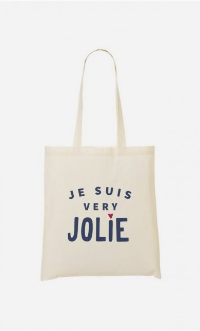 Tote Bag Je suis Very Jolie