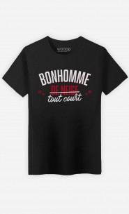 T-Shirt Homme Bonhomme de Neige Tout Court
