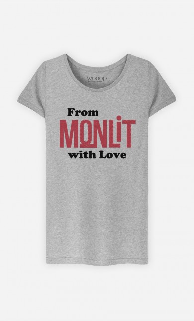 T-Shirt Femme From Mon Lit with Love