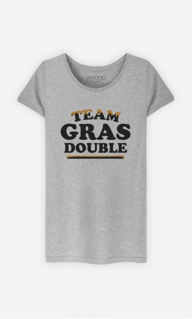 T-Shirt Femme Team Gras Double