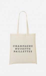 Tote Bag Champagne Nuisette Paillettes