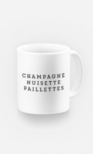 Mug Champagne Nuisette Paillettes