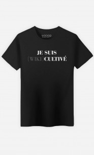 T-Shirt Homme Je Suis Wiki Cultivé