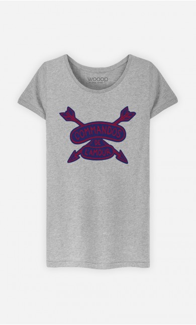 T-Shirt Femme Commandos de l'Amour