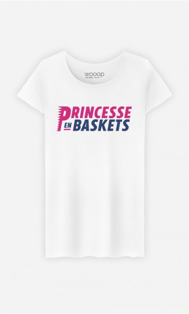 T-Shirt Femme Princesse en Baskets