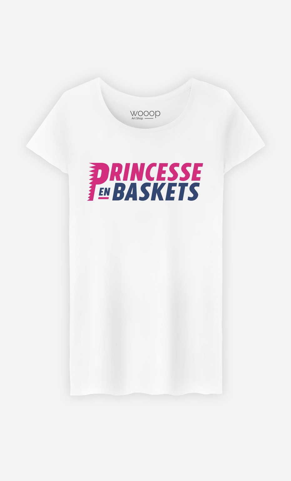 T-Shirt femme Princesse en basket