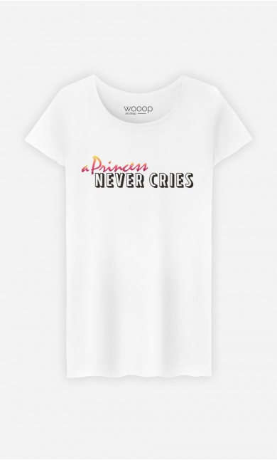 T-Shirt Femme A Princess Never Cries 